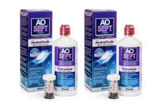 AOSEPT PLUS con Hydraglyde 2 x 360 ml avec étuis