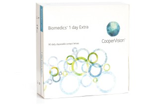 Biomedics 1 Day Extra CooperVision (90 lentilles)