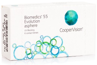 Biomedics 55 Evolution CooperVision (6 lentilles)