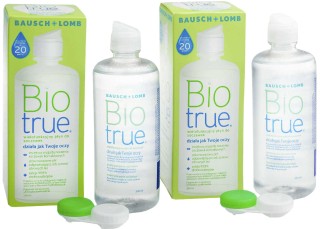 Biotrue Multi-Purpose 2 x 300 ml avec étuis