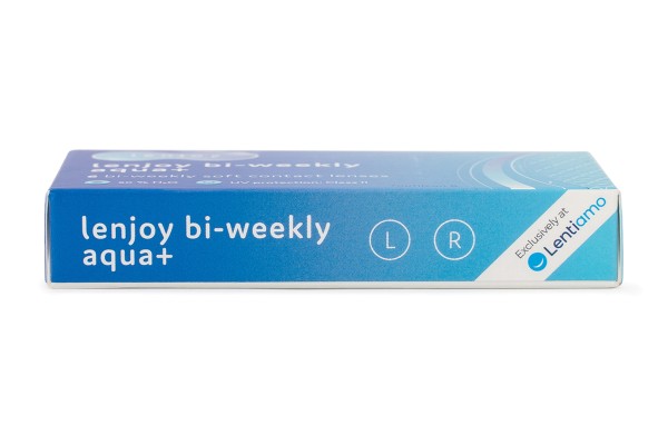 Lenjoy Bi-weekly Aqua+ (12 lentilles) + Solunate Multi-Purpose 400 ml avec étui